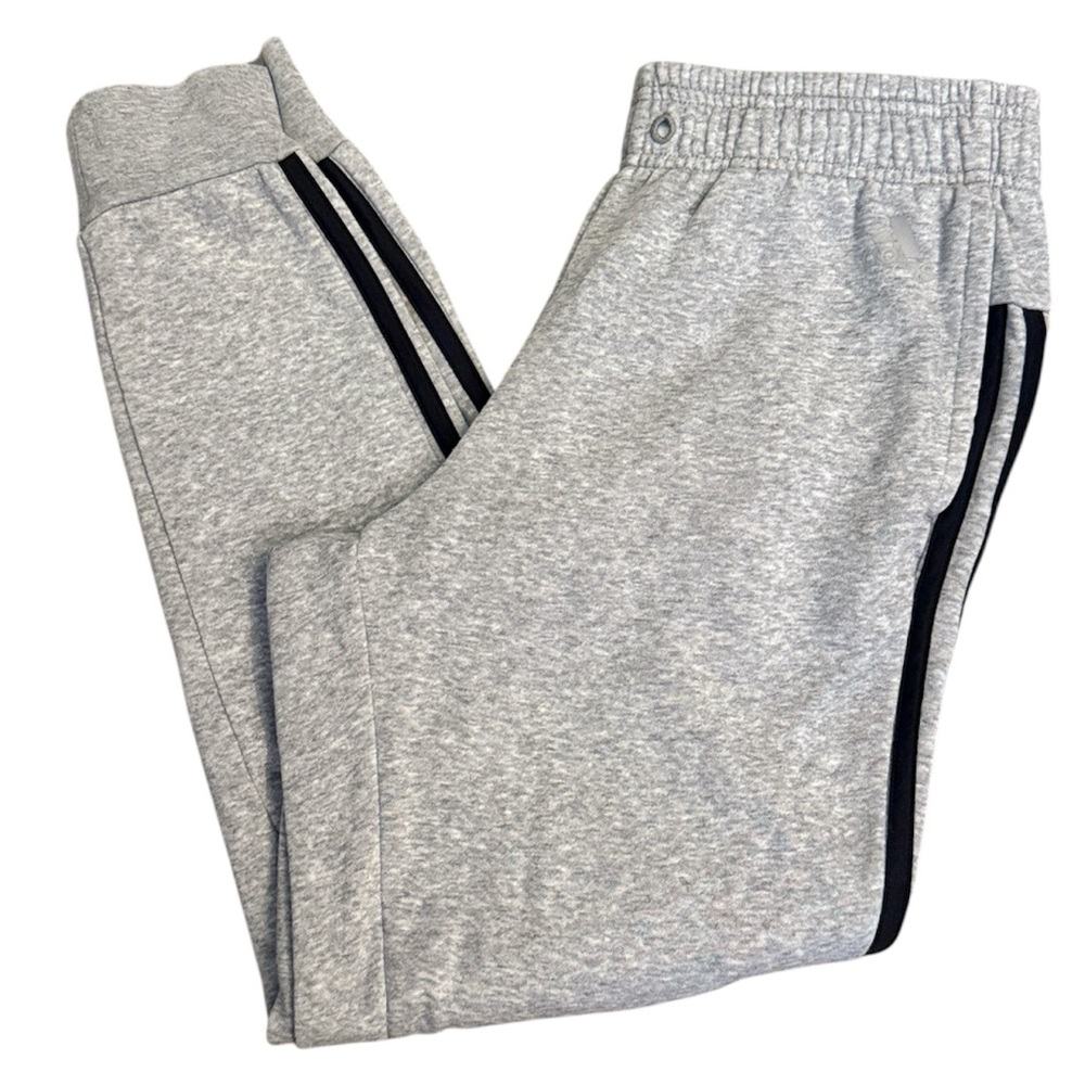 🖤 Adidas Grey Joggers (Missing Drawstring)